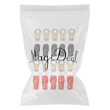 Maxbell 2x5 Pairs 4 AWG Car Audio Power Ground Wire Ring Terminal Connector Brass