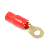 Maxbell 2x3 Pairs 1/0 AWG Car Audio Power Ground Wire Ring Terminal Connector Brass