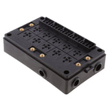 Maxbell Car 18-Way Blade Fuse Holder 10-Way Relay Socket Fusebox Distribution Block - Aladdin Shoppers