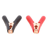 Maxbell 5x2 Pieces Jumper Starter Booster Cable Battery Test Alligator Clamp Clips