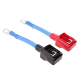 Maxbell 1 Pair Car Positive+Negative Battery Extension Cable Wire Connector Terminal - Aladdin Shoppers