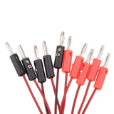 Maxbell 5 Pairs Banana Plug To Alligator Clip Wire Cable For Electrical Testing - Aladdin Shoppers