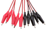 Maxbell 5 Pairs Banana Plug To Alligator Clip Wire Cable For Electrical Testing - Aladdin Shoppers