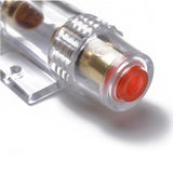 Maxbell 3xCar Audio AGU Fuse Holder Fuseholder 4 8 Gauge Inline Gold Plated 100 Amp