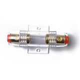 Maxbell 3xCar Audio AGU Fuse Holder Fuseholder 4 8 Gauge Inline Gold Plated 100 Amp
