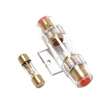 Maxbell 3xCar Audio AGU Fuse Holder Fuseholder 4 8 Gauge Inline Gold Plated 100 Amp