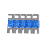 Maxbell 10x5 Pieces Mini ANL Bolt Fork Fuse Kit Car Audio Circuit Breaker 60A