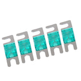 Maxbell 5x5 Pieces Mini ANL Bolt Fork Fuse Kit Car Audio Circuit Breaker 30A