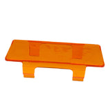 Maxbell 7xCar SUV Lens Cover Snap Housing for Straight Curved LED Light Amber