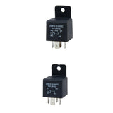 Maxbell 2x24V 40A 5-Pin Contacts Automotive Changeover Relay With Bracket