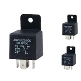 Maxbell 2x24V 40A 5-Pin Contacts Automotive Changeover Relay With Bracket