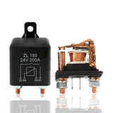 Maxbell 2xAutomotive 24V 200A 4 Pin Starter Relay Switch Circuit Control