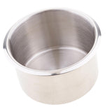 Maxbell 9xStainless Steel Recessed Cup Drink Holder for Marine Boat RV Camper 90x55mm