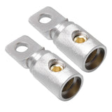 Maxbell 4x1 Pair Wire Coupler Butt Terminal Connector 0GA AWG Joiner Barrel Set Screw