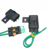 Maxbell 20x1 Set Car 30A Medium Blade Fuse and Waterproof Fuse Block Holder Copper Wire