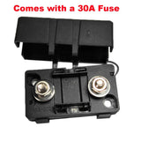 Maxbell 5xAutomotive Car Mini ANS Fuse Holder Fusebox Block Dustproof Cover 30A