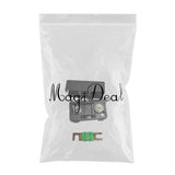 Maxbell 3xAutomotive Car Mini ANS Fuse Holder Fusebox Block Dustproof Cover 150A