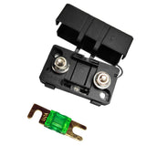 Maxbell 3xAutomotive Car Mini ANS Fuse Holder Fusebox Block Dustproof Cover 150A