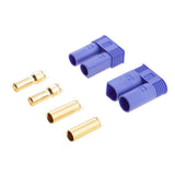Maxbell 2x1 Sets EC5 Type Male Female Battery Connectors 5.0mm Gold Banana  Plug