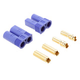 Maxbell 2x1 Sets EC5 Type Male Female Battery Connectors 5.0mm Gold Banana  Plug