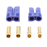 Maxbell 2x1 Sets EC5 Type Male Female Battery Connectors 5.0mm Gold Banana  Plug