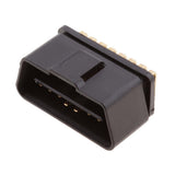 Maxbell 2xOBDII OBD2 16 Pin 90 Degree Angle Male Plug Connector Adaptor