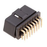 Maxbell 3xOBDII OBD2 16 Pin 90 Degree Angle Male Plug Connector Adaptor