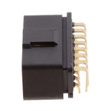 Maxbell 2xOBDII OBD2 16 Pin 90 Degree Angle Male Plug Connector Adaptor