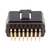 Maxbell 2xOBDII OBD2 16 Pin 90 Degree Angle Male Plug Connector Adaptor