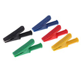 Maxbell 2x10 Pieces Car Battery Test Lead 30A Crocodile Clamps for 4mm Banana Socket