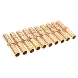 Maxbell 2x10 Pieces Air Hose Line End Compressor Fitting Connector Quick Release 8mm