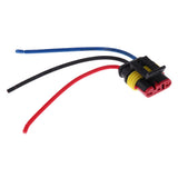 Maxbell 2x3 Pin HID Electrical Wire Connector Plug Male Female Harness Clips