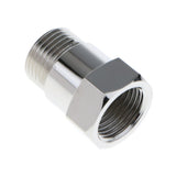 Maxbell 9x1/4 O2 Oxygen Sensor Extender Adapter Extension Spacer O2 Bung Test Pipe