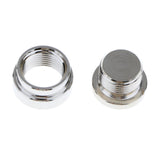 Maxbell 3xM18X1.5 O2 Oxygen Sensor Step Style Bung Port Nut Fitting w/ Plug Universal