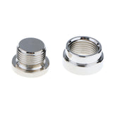 Maxbell 5xM18X1.5 O2 Oxygen Sensor Step Style Bung Port Nut Fitting w/ Plug Universal