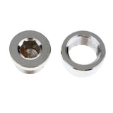 Maxbell 5xM18X1.5 O2 Oxygen Sensor Step Style Bung Port Nut Fitting w/ Plug Universal
