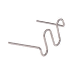 Maxbell 10x100 Pieces Car Repair Welder Standard Pre Cut 0.8mm Hot Staples  S Shape