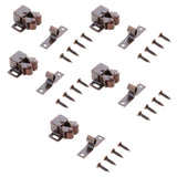 Maxbell 3x5 Set Cabinet Cupboard Furniture Door Magnetic Catch Stopper Roller Latch