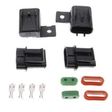 Maxbell 50x2 Sets Car Boat JH7018 Middle ATO ATC Blade Fuse Box Block for Terminals