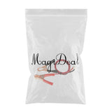 Maxbell 11x1 Pair Car 50AMP Battery Alligator Clips Clamp Cable for High-Power Inverter