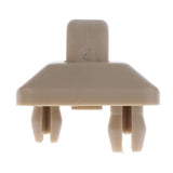 Maxbell 10xSun Visor Clip Hook Holder for Audi A1 A3 A4 A5 Q3 Q5 2013 2014 2015 Beige 2