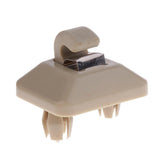 Maxbell 10xSun Visor Clip Hook Holder for Audi A1 A3 A4 A5 Q3 Q5 2013 2014 2015 Beige 2