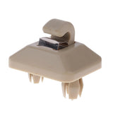 Maxbell 10xSun Visor Clip Hook Holder for Audi A1 A3 A4 A5 Q3 Q5 2013 2014 2015 Beige 2