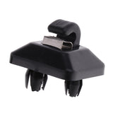 Maxbell 100xSun Visor Clip Hook Holder for Audi A1 A3 A4 A5 Q3 Q5 2013 2014 2015 Black 2