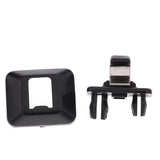Maxbell 3xSun Visor Clip Hook Holder for Audi A1 A3 A4 A5 Q3 Q5 2013 2014 2015 Black 2