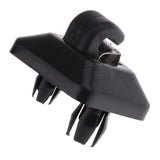 Maxbell 10xSun Visor Clip Hook Holder for Audi A1 A3 A4 A5 Q3 Q5 2013 2014 2015 Black 2
