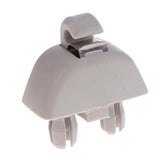Maxbell 10xSun Visor Clip Hook Holder for Audi A1 A3 A4 A5 Q3 Q5 2013 2014 2015 Gray 3