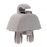 Maxbell 10xSun Visor Clip Hook Holder for Audi A1 A3 A4 A5 Q3 Q5 2013 2014 2015 Gray 3