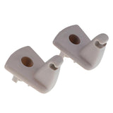 Maxbell 2x2pcs Sun Visor Hook Clip for 05-07 Chrysler 300 Dodge Magnum 06-07 Charger