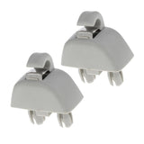 Maxbell 20x2pack Replace Auto Sun Visor Hook Bracket for Audi A6 C6 for VW Passat Polo